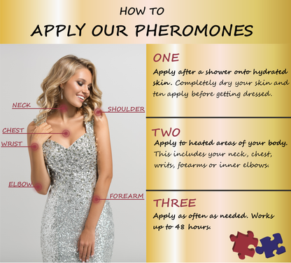 how to apply Pherolec Global Pheromones easy application pulse point application