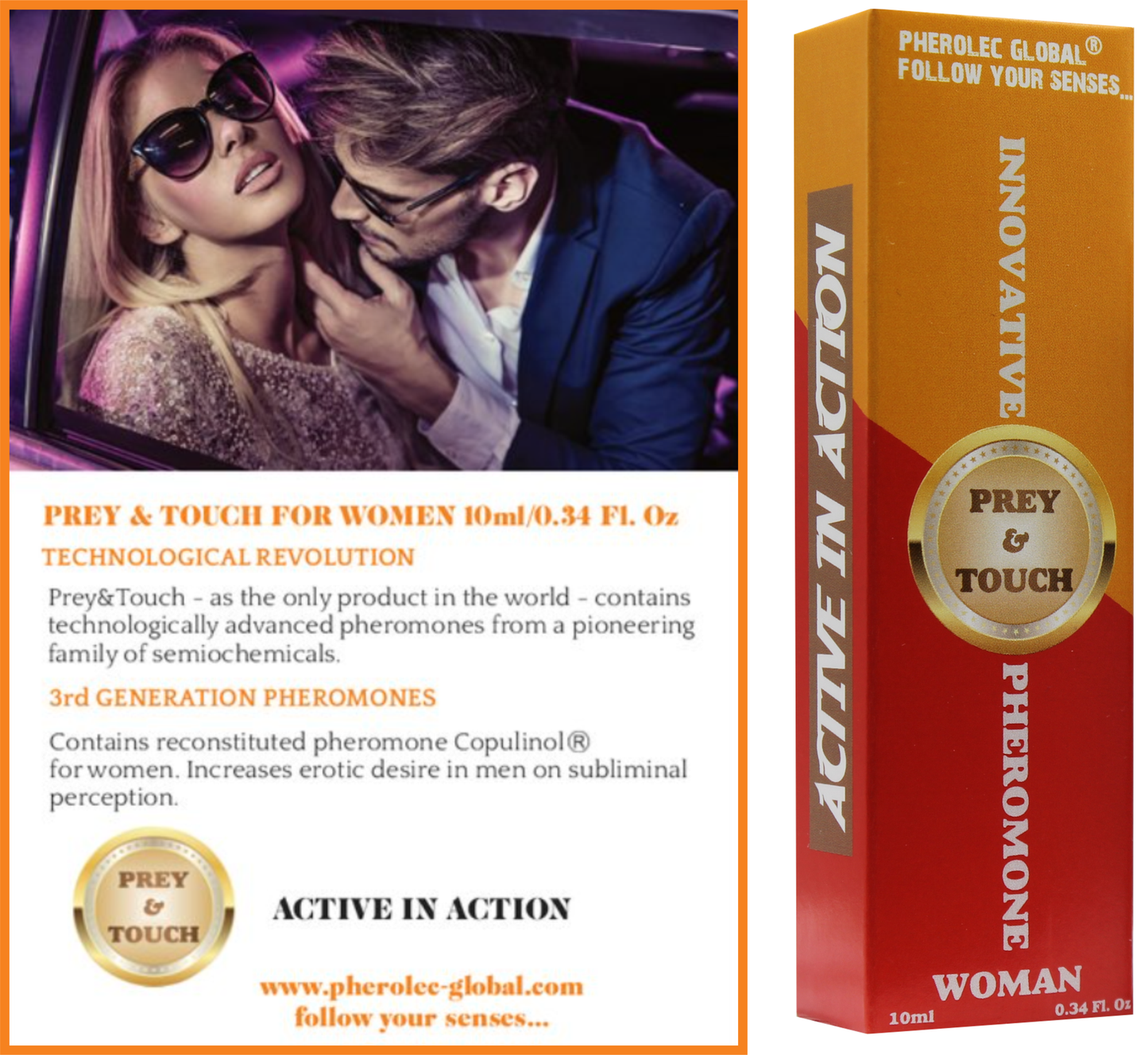 pherolec global follow your senses 3rd generation pheromones reconstituted female pheromones